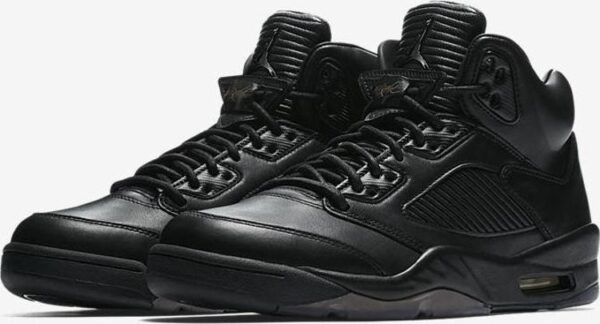 Air Jordan 5 Retro Premium Triple Black