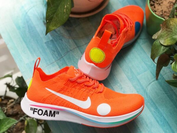 Zoom Fly Mercurial Flyknit Total Orange x Off-White