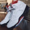 Jordan 5 Retro Fire Red Silver Tongue (2020)