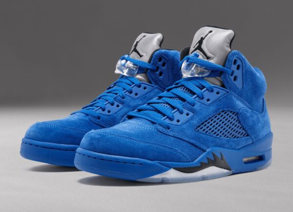 Air Jordan 5 Retro Blue Suede