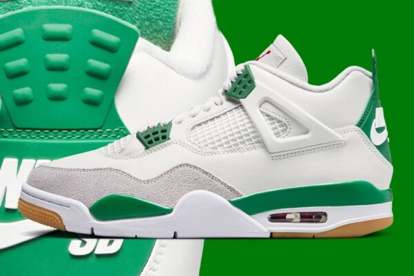 Jordan 4 Retro SB Pine Green