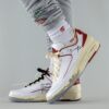 Off-White x Air Jordan 2 Low White Red