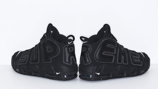 Air More Uptempo x Supreme Black