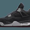 Jordan 4 Retro Black Canvas (GS)