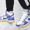 Nike Dunk High x Carpet Company White Royal Pulse