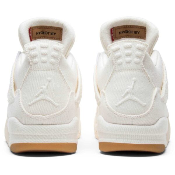 Air Jordan 4 Retro White Denim x Levi's