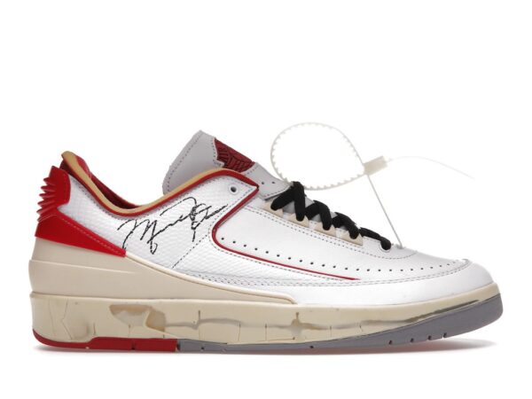 Jordan 2 Retro Low SP Off-White White Red