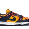 Nike Dunk Low Off-White University Gold Midnight Navy