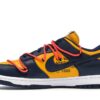 Nike Dunk Low Off-White University Gold Midnight Navy