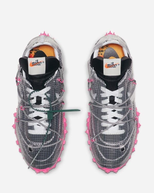 Off-White x Nike Waffle Racer 'Fuchsia'